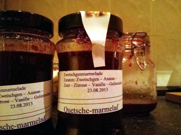 Quetschemarmelad