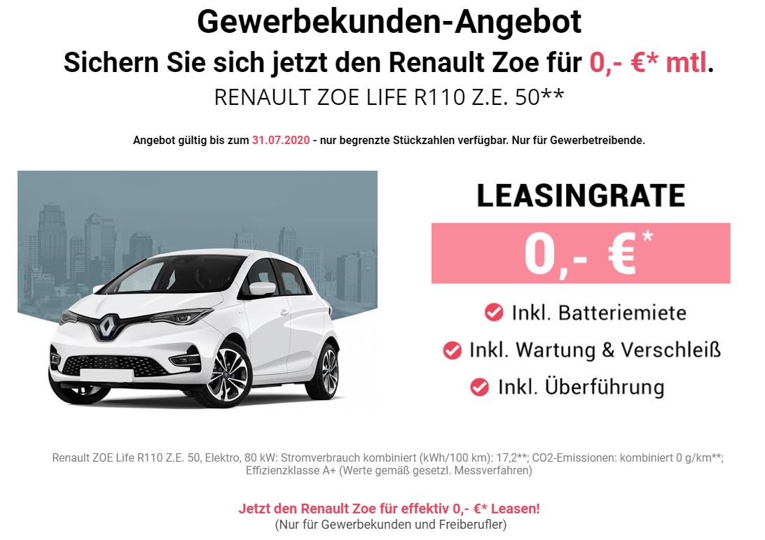 verlockendes Angebot