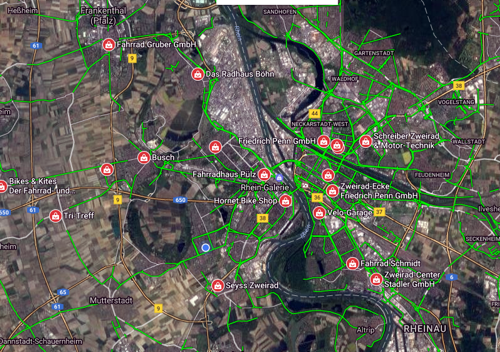 Fahrrad Ludwigshafen Mannheim