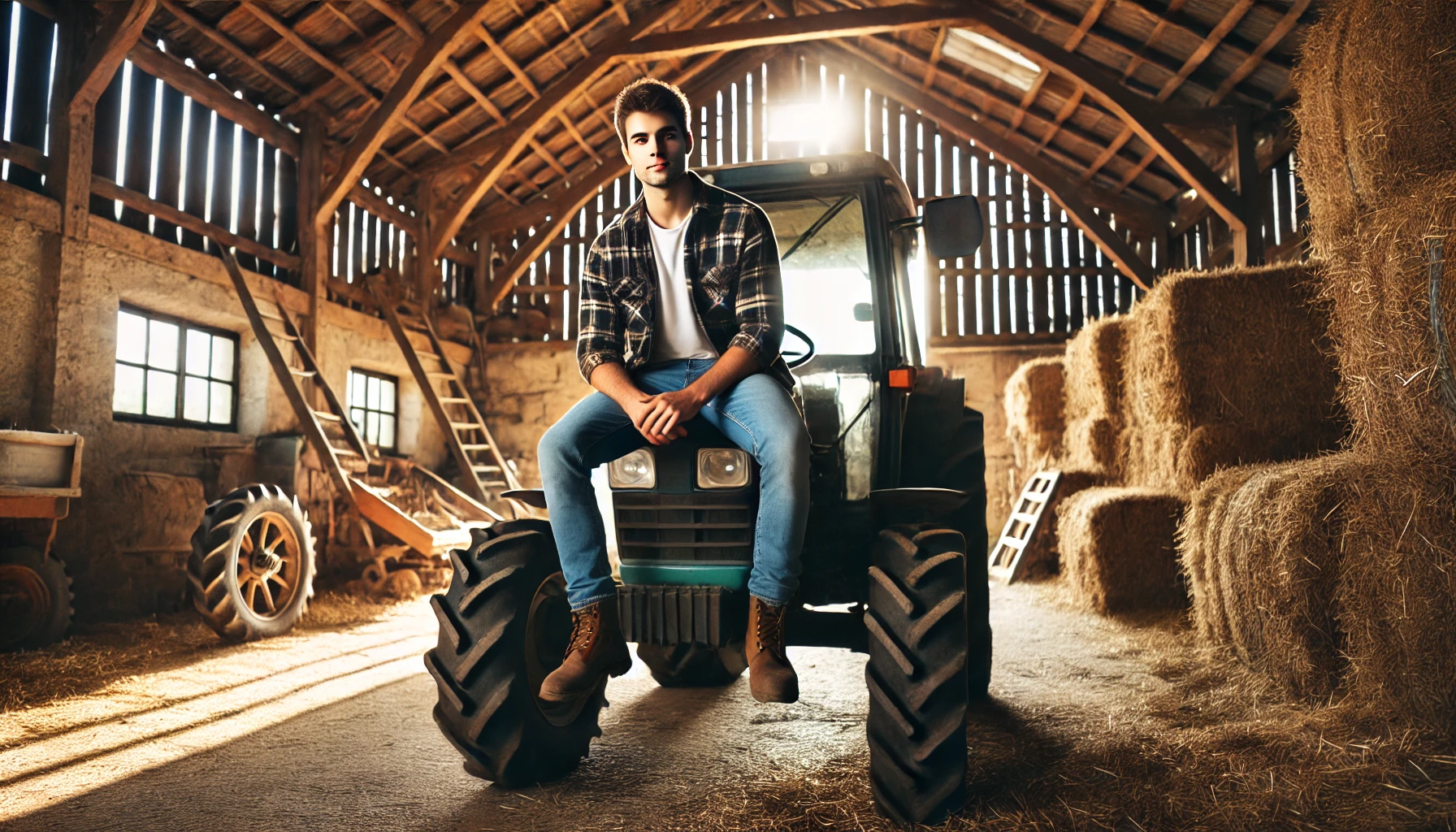 Martin oder ich hol Dich mit dem Trecker ab