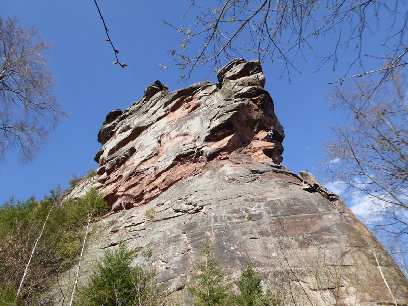 Klettern am Trifels