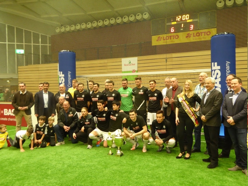 Ludwigshafen Hallenfussball Meister 2016 FC Arminia